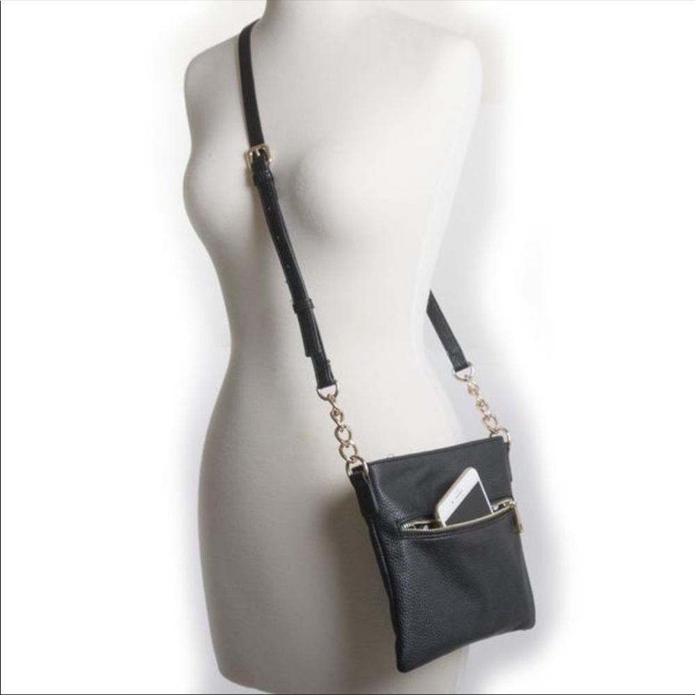 NWT Blue Crossbody Phone-Charging Power Purse - Picture 3 of 4